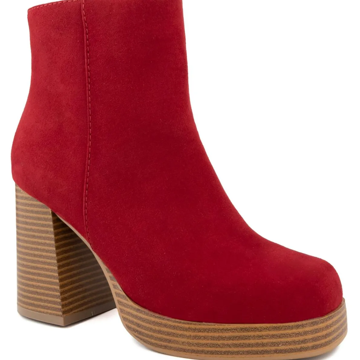 Warrant Zipper Booties