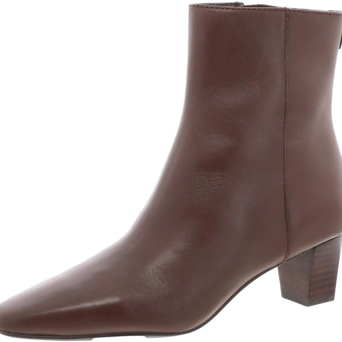 WILLA-BO-BTE Zipper Leather Ankle Boots