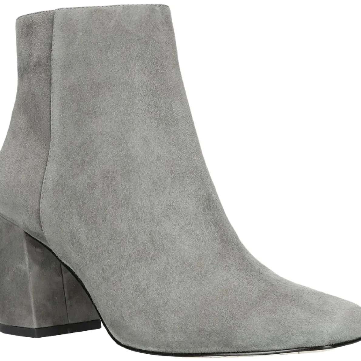 Wilma Zipper Block Heel Ankle Boots