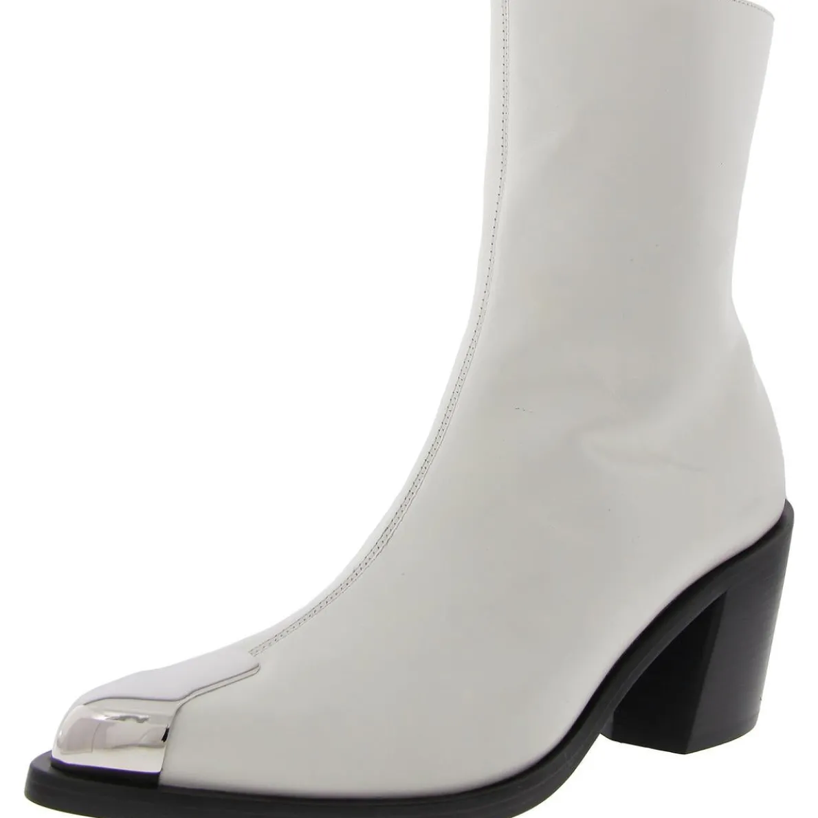 Solid Mid-Calf Boots