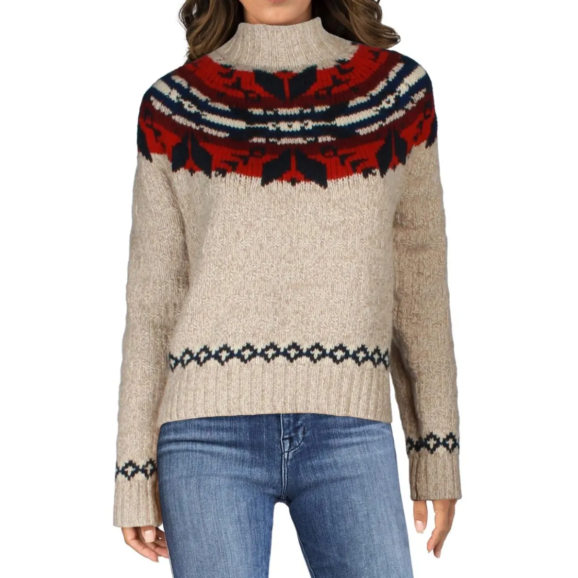 Wool Warm Crewneck Sweater