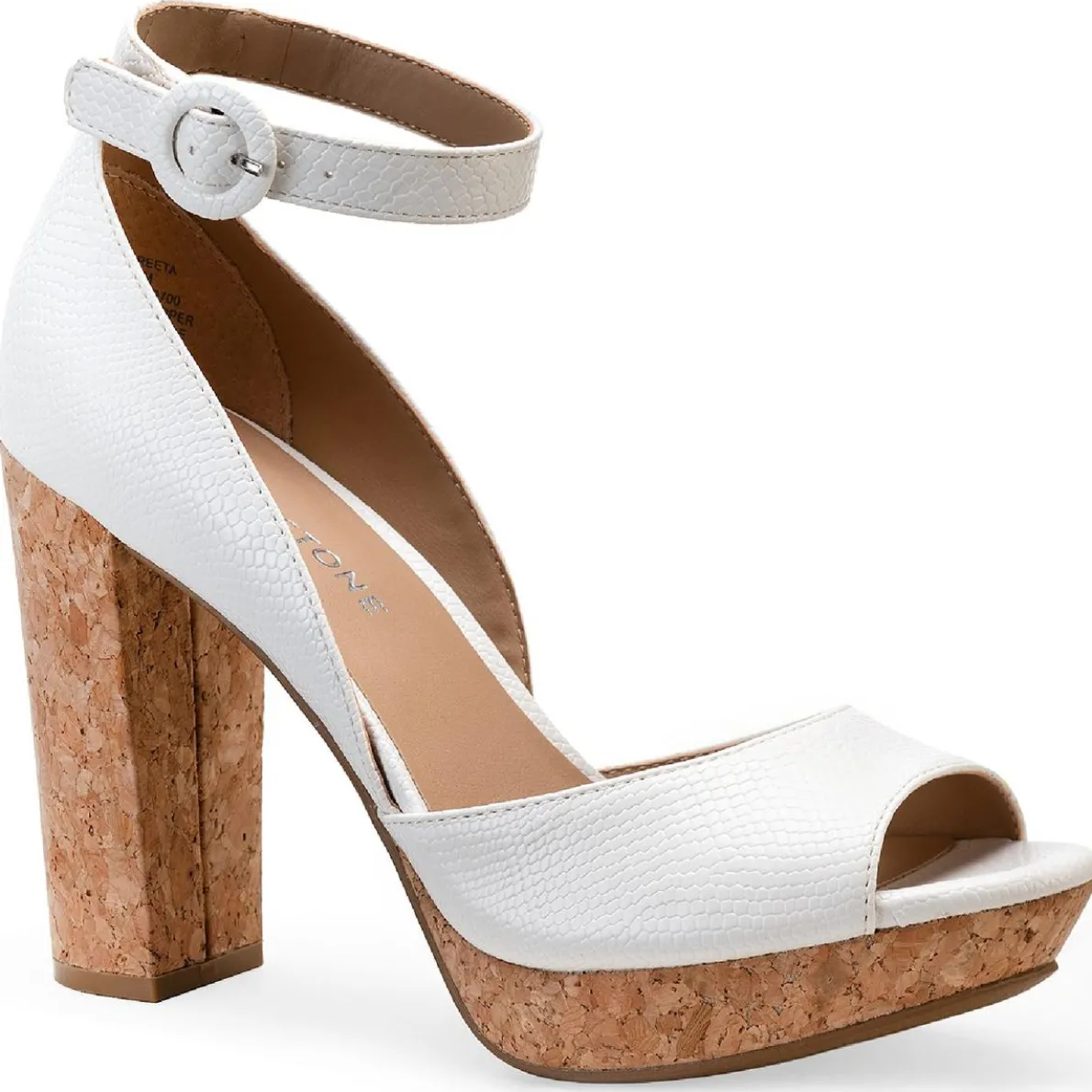 Reeta Faux Leather Platform Sandals