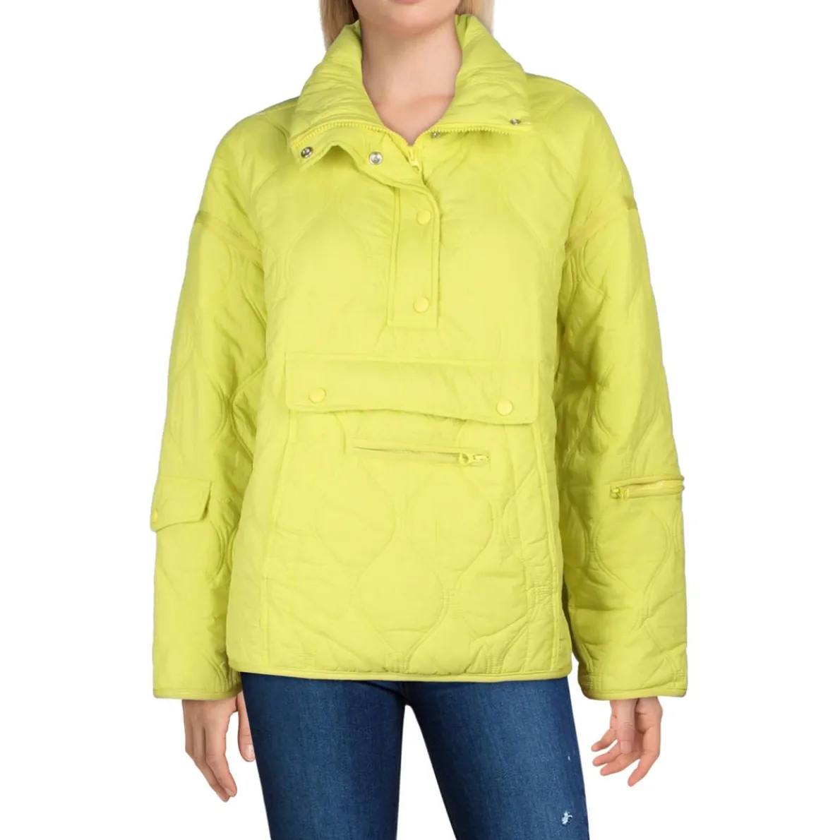 Quilted Nylon Puffer Jacket