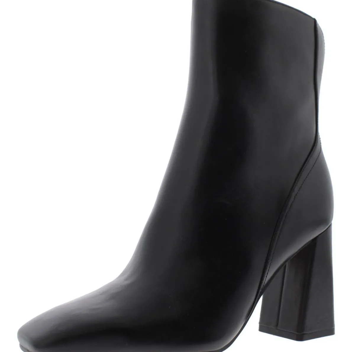 Lexi Leather Square Toe Ankle Boots