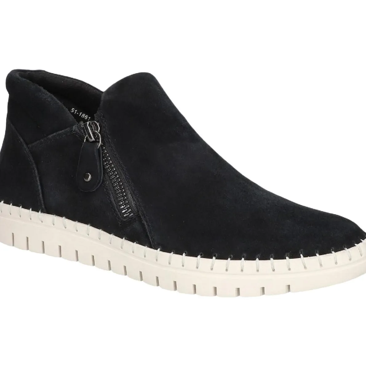 Camberly Suede Moc Toe Ankle Boots