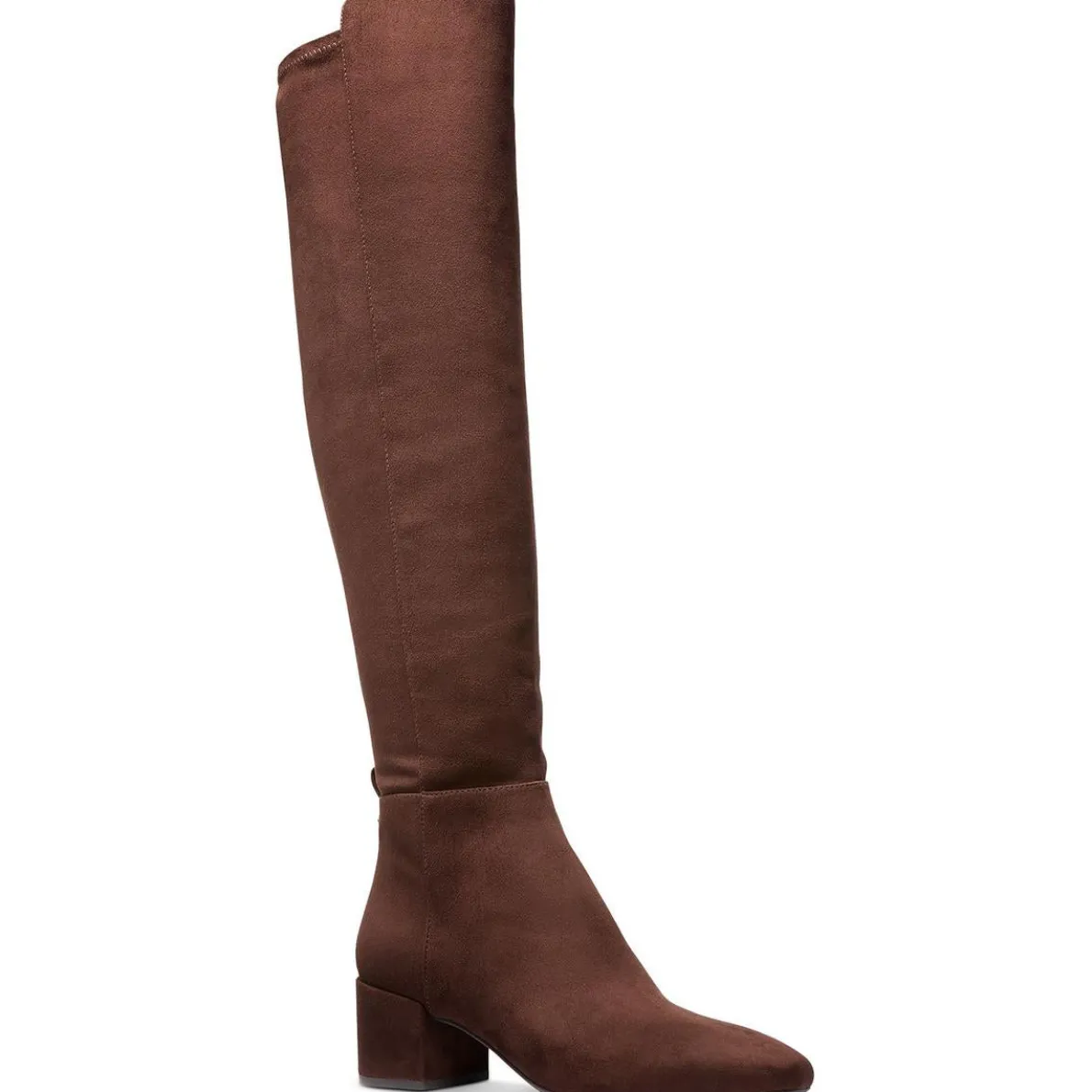Braden Faux Suede Zip Up Over-The-Knee Boots