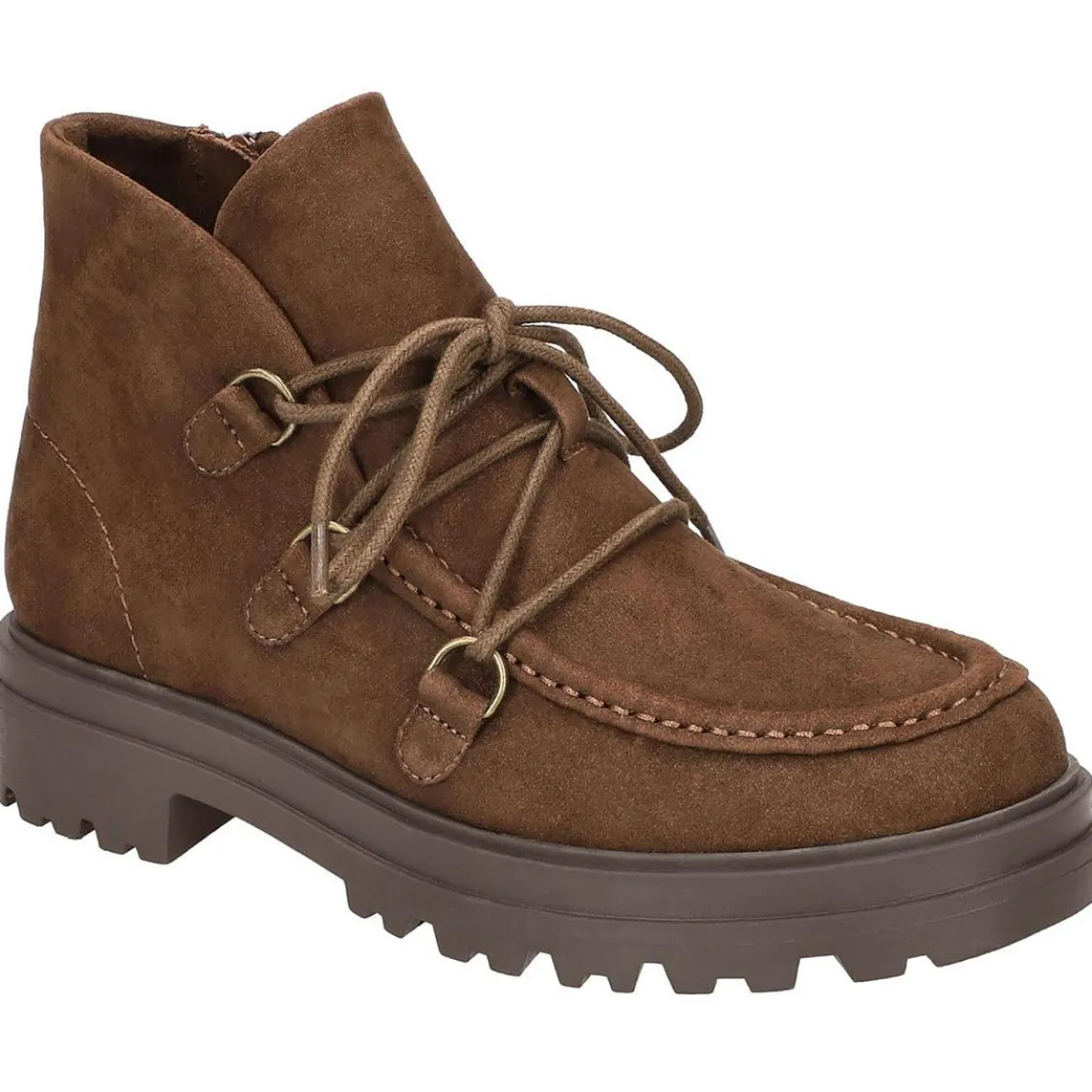 Xandy Adjustable Suede Ankle Boots