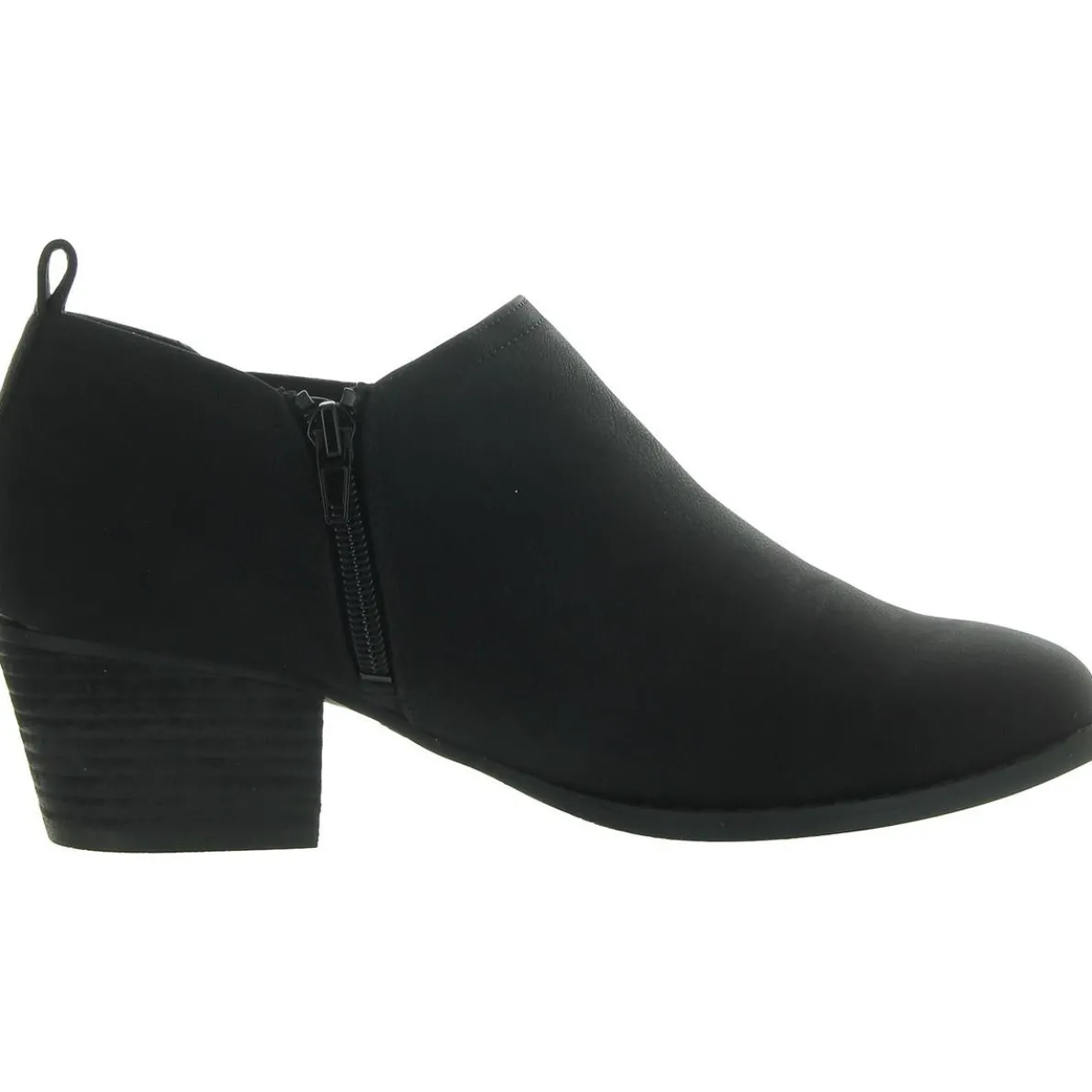Babe Zipper Heels Ankle Boots
