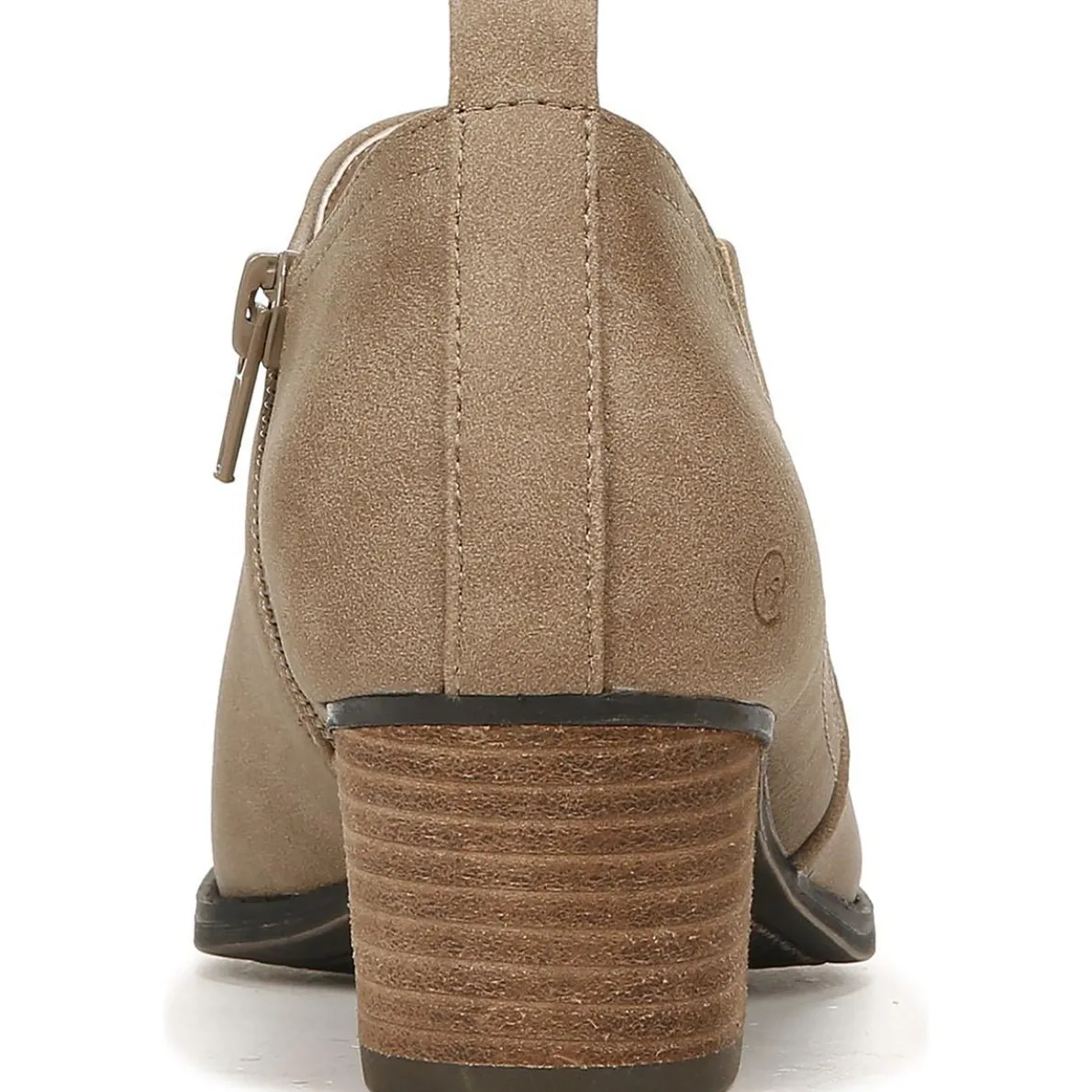 Babe Zipper Heels Ankle Boots