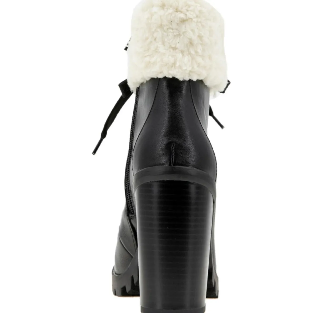 Palli Faux Suede Ankle Combat & Lace-up Boots