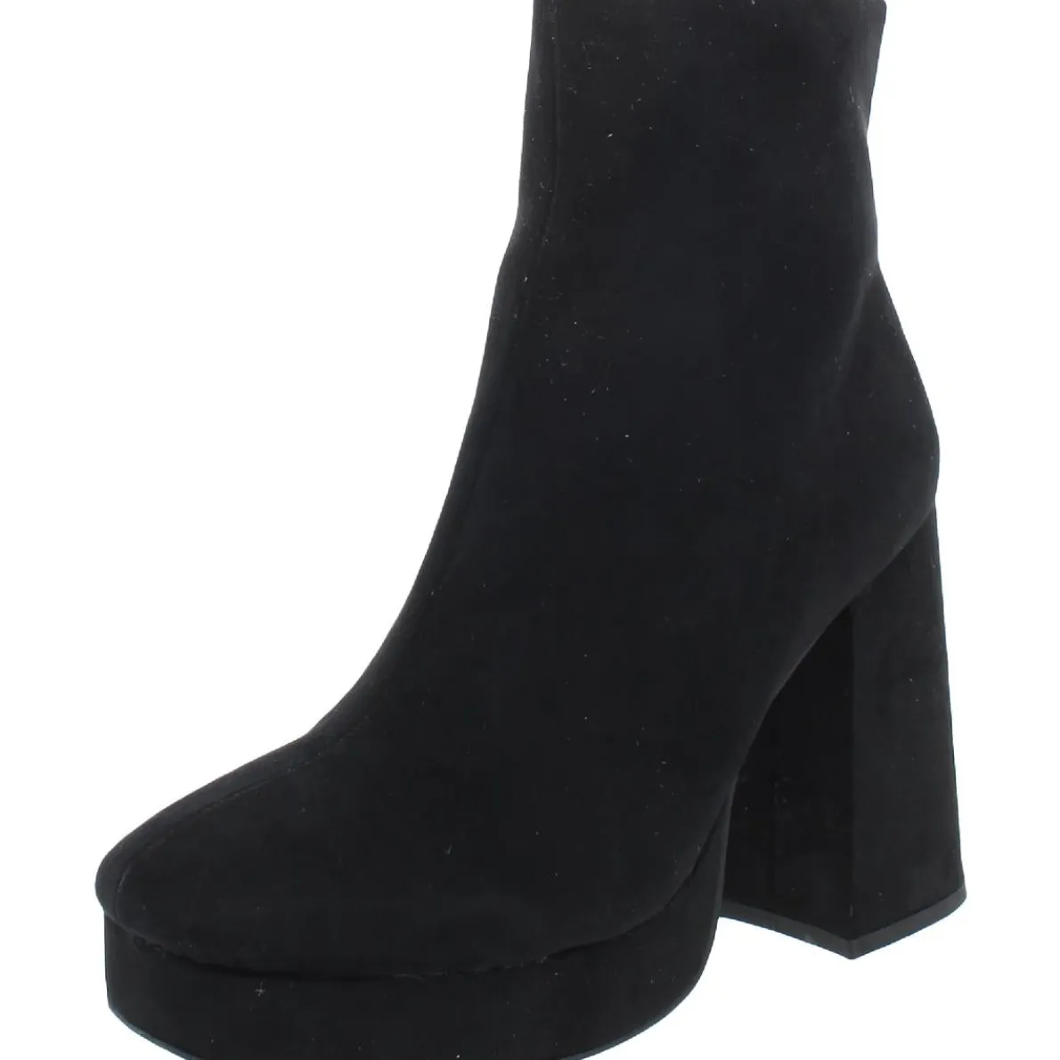 Coraa Padded Insole Faux Suede Ankle Boots