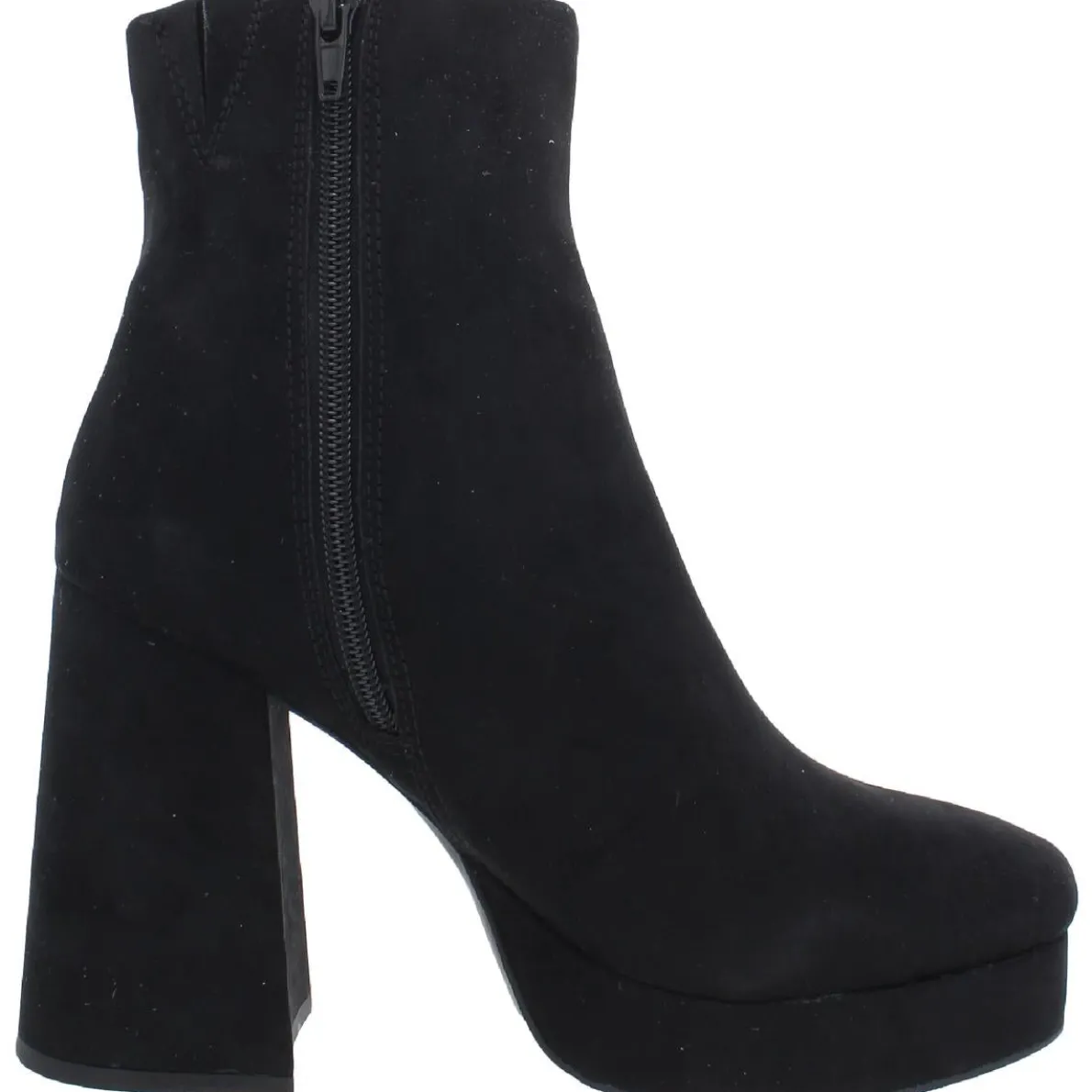 Coraa Padded Insole Faux Suede Ankle Boots