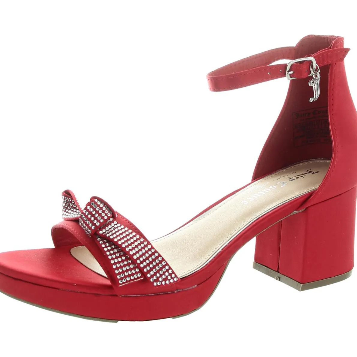 Nelly Ankle Strap Open Toe Block Heel
