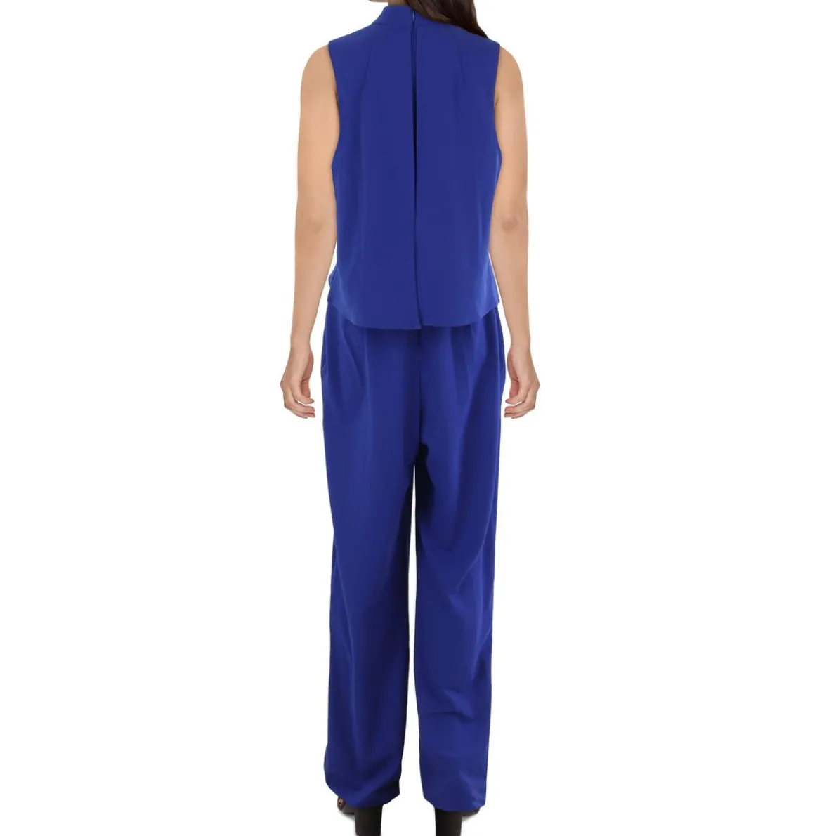 Sleeveless Wide Leg Jumpsuit