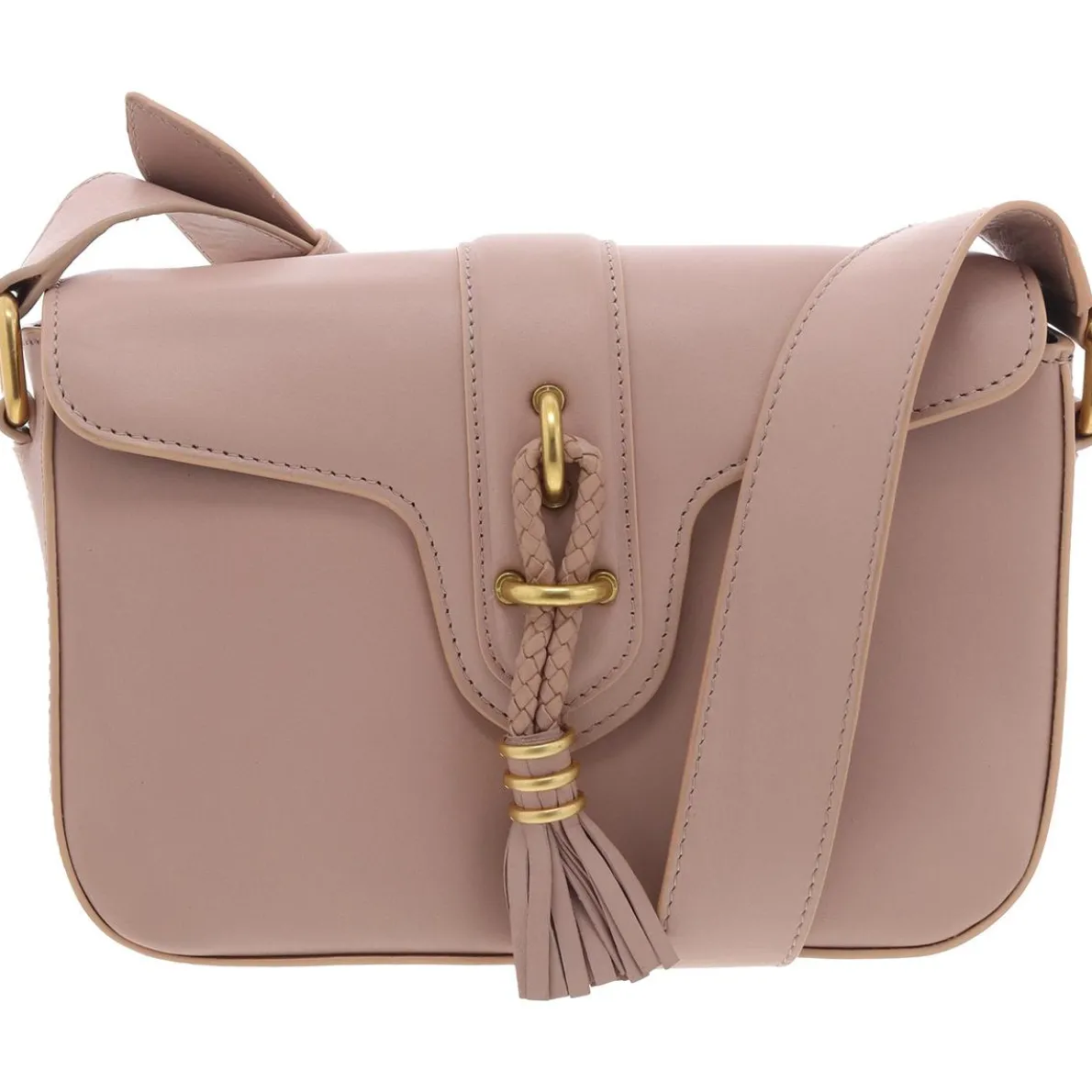 Nmicah Leather Crossbody Handbag