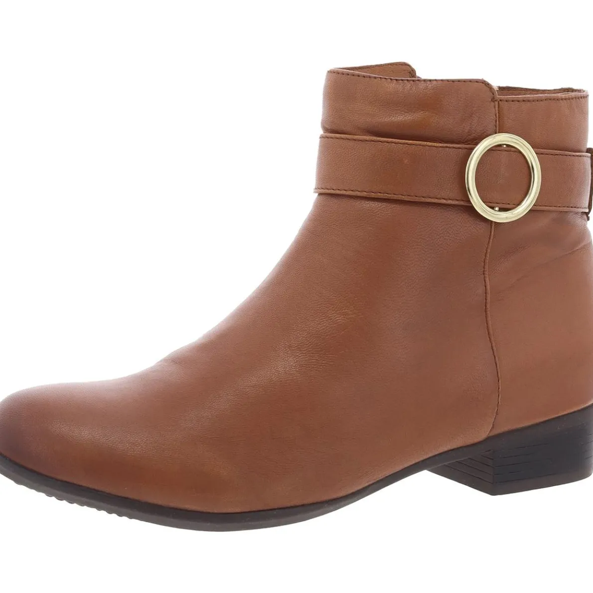 Melody Leather Ankle Booties
