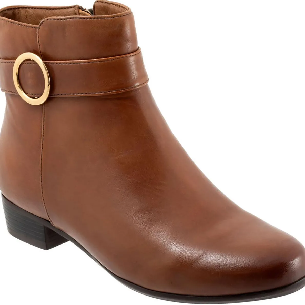 Melody Leather Ankle Booties