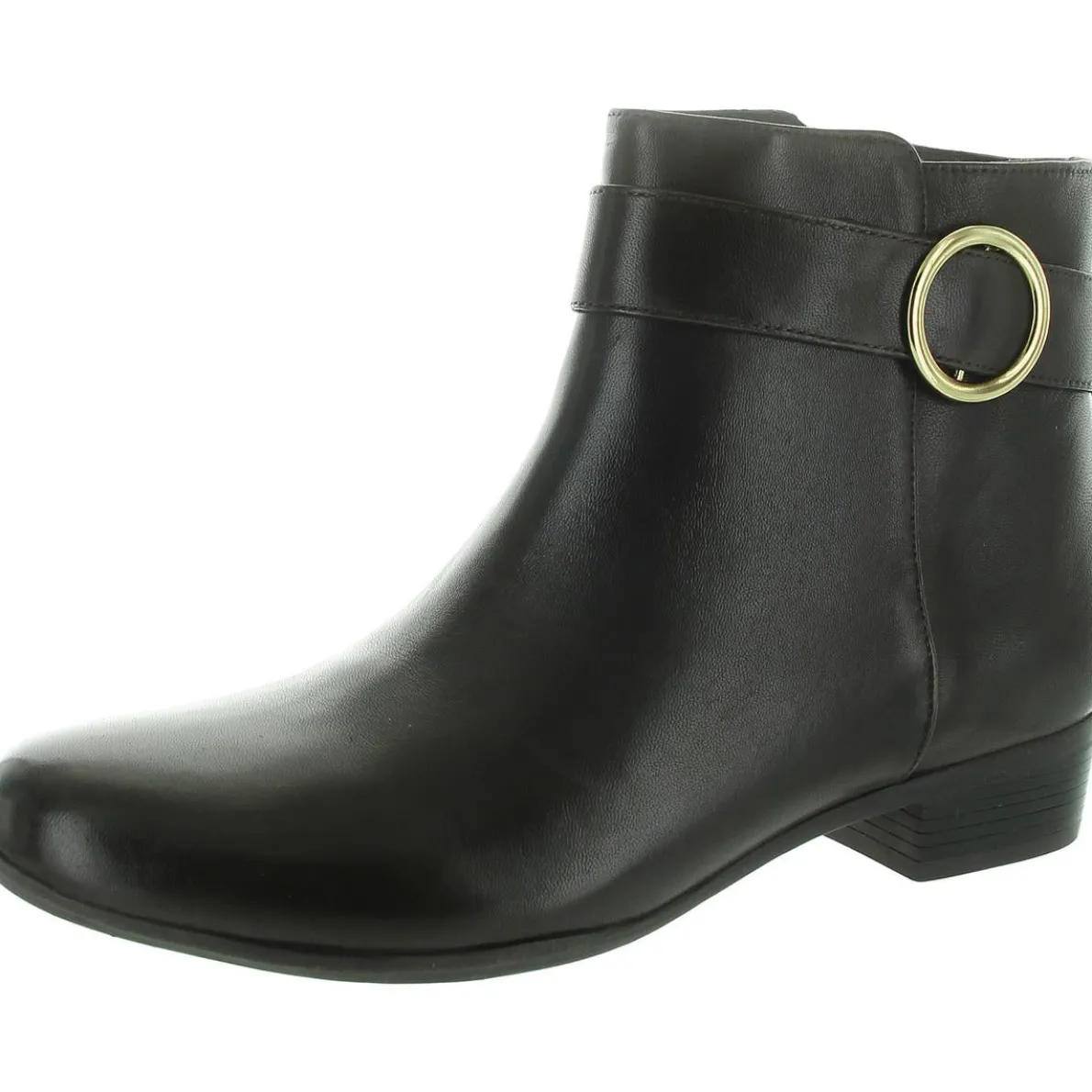 Melody Leather Ankle Booties