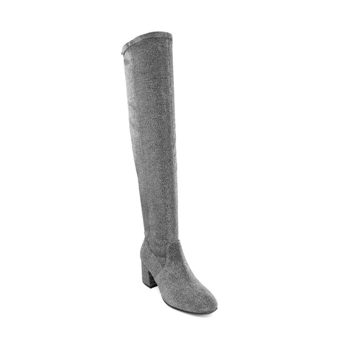 Ollie Padded Insole Round Toe Over-The-Knee Boots