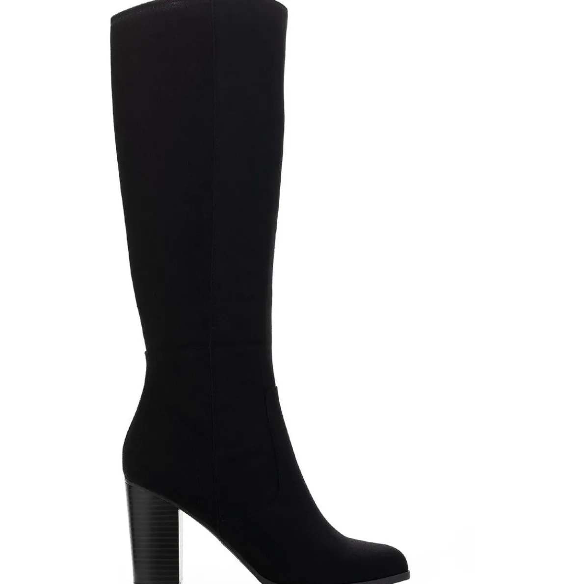 Addyy Faux Suede Wide Calf Knee-High Boots