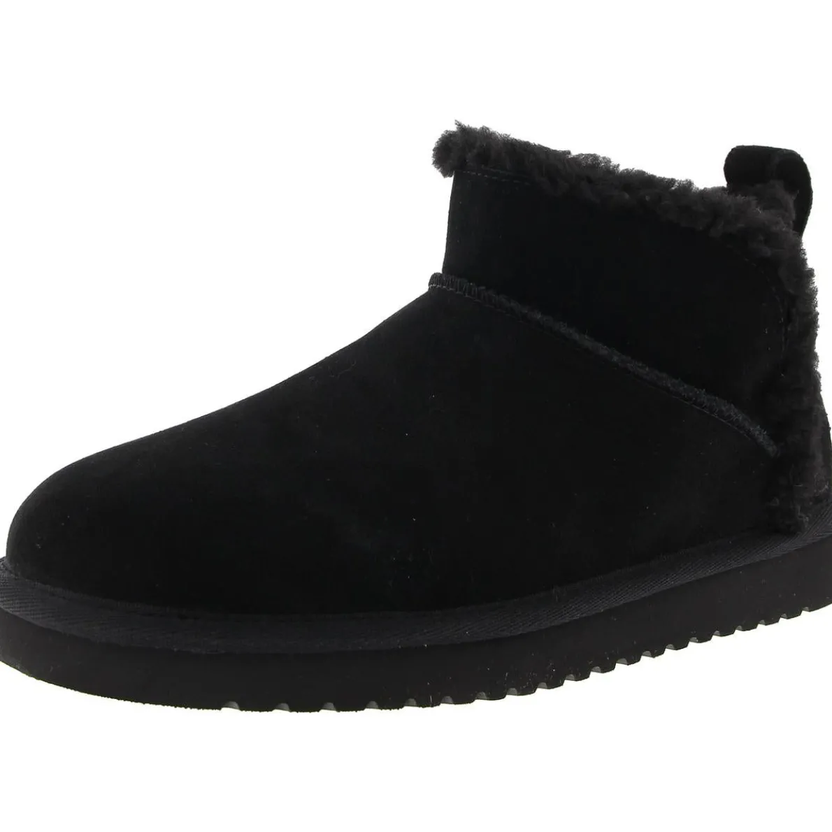 Faux Fur Lined Leather Winter & Snow Boots