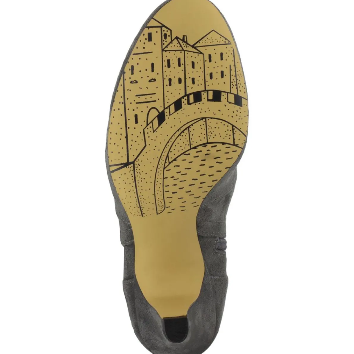 TROY II PLUS Suede Knee-High Knee-High Boots