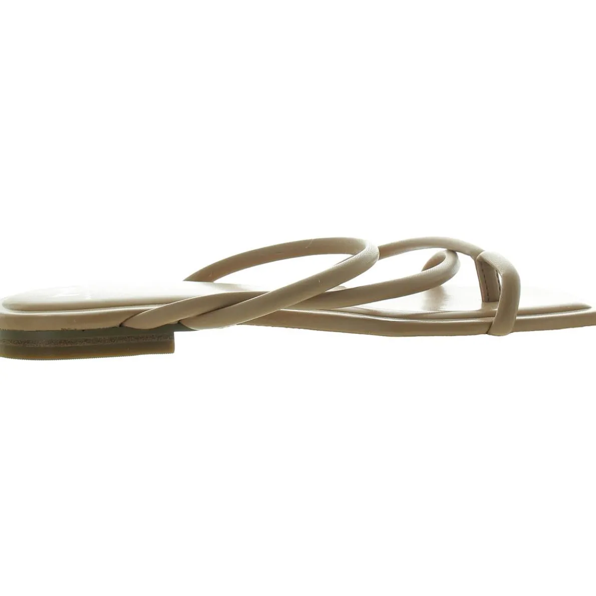 Fiada Faux Leather Thong Flip-Flops