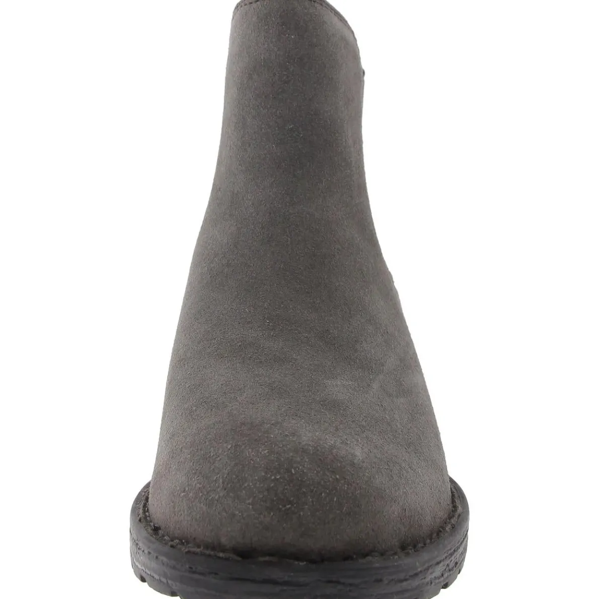 Stretch Leather Chelsea Boots