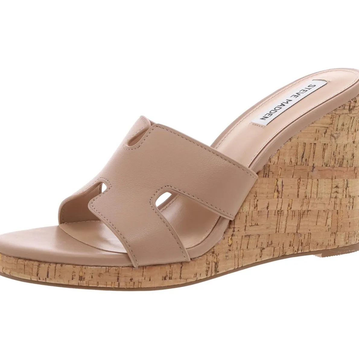 Mayson Solid Leather Wedge Sandals