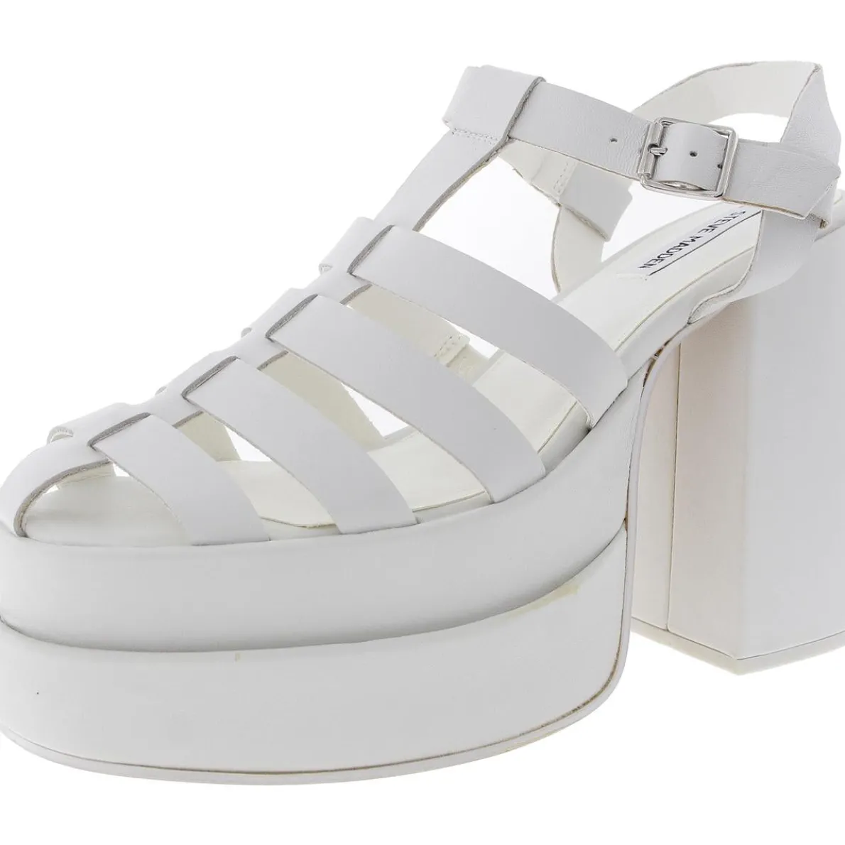 Carlita Adjustable Leather Platform Sandals