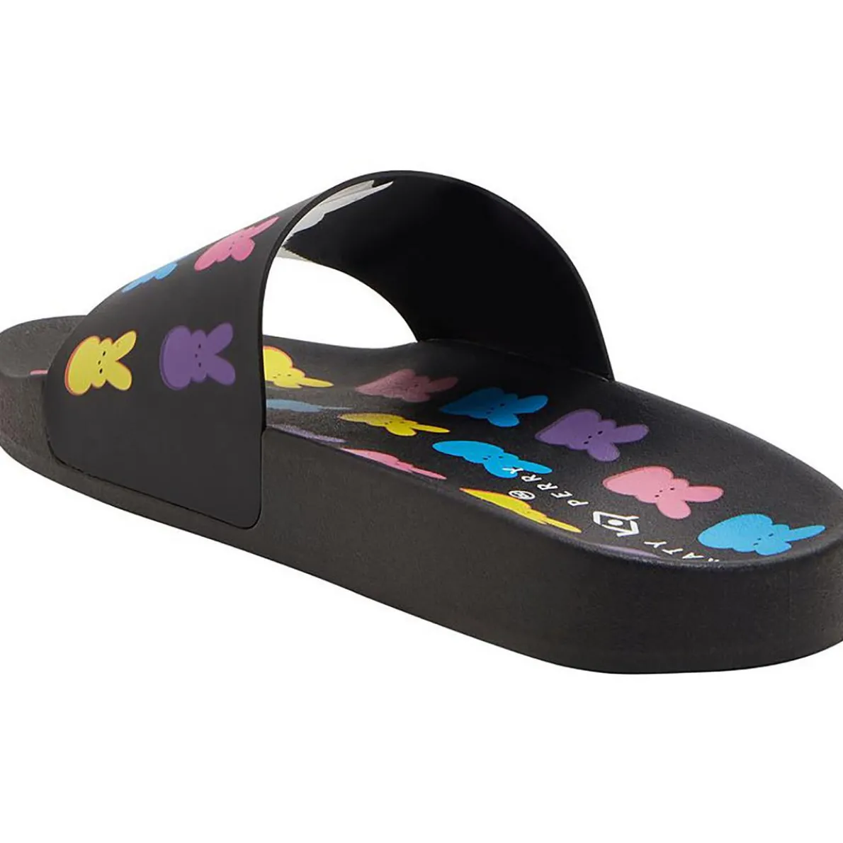 The Peeps Bunny Slide Flat Slip On Slide Sandals