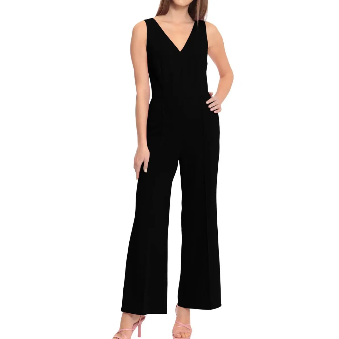 Double-V Dressy Jumpsuit