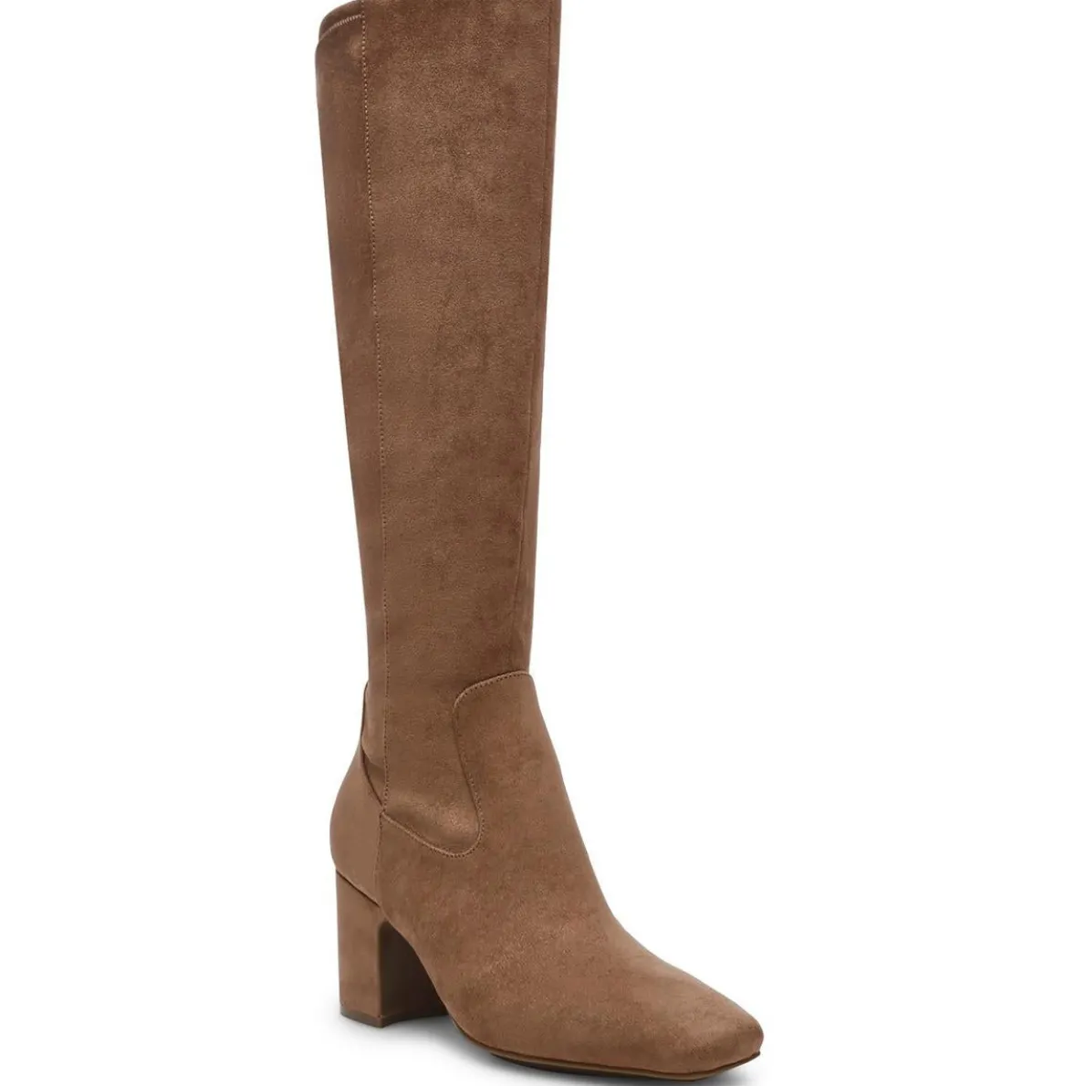 Toronto Zip Up Slip On Knee-High Boots