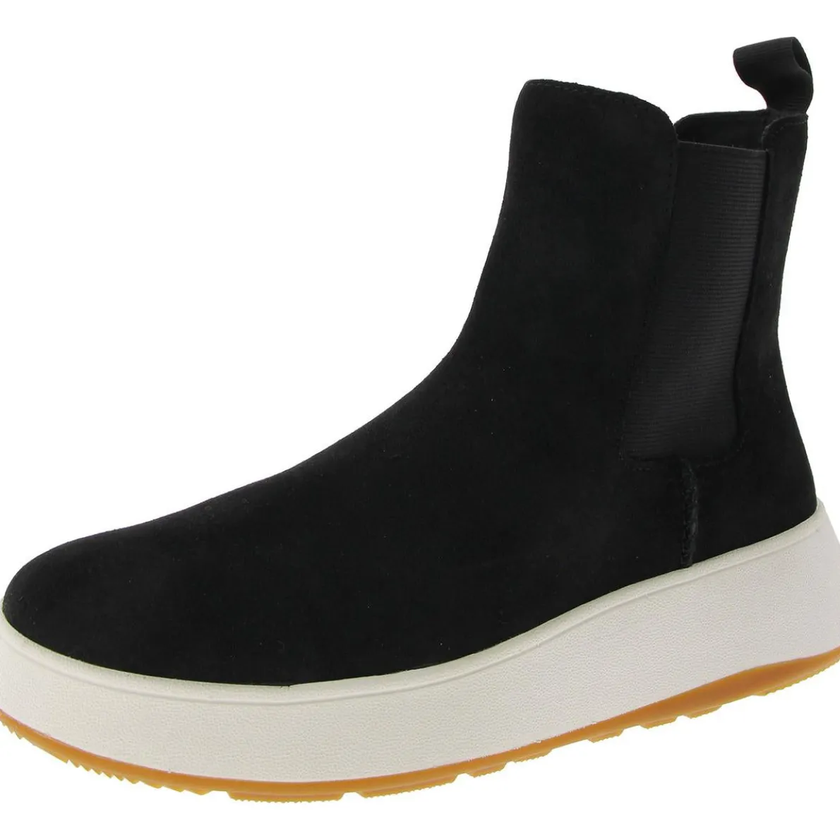 F-Mode Platforms Ankle Chelsea Boots