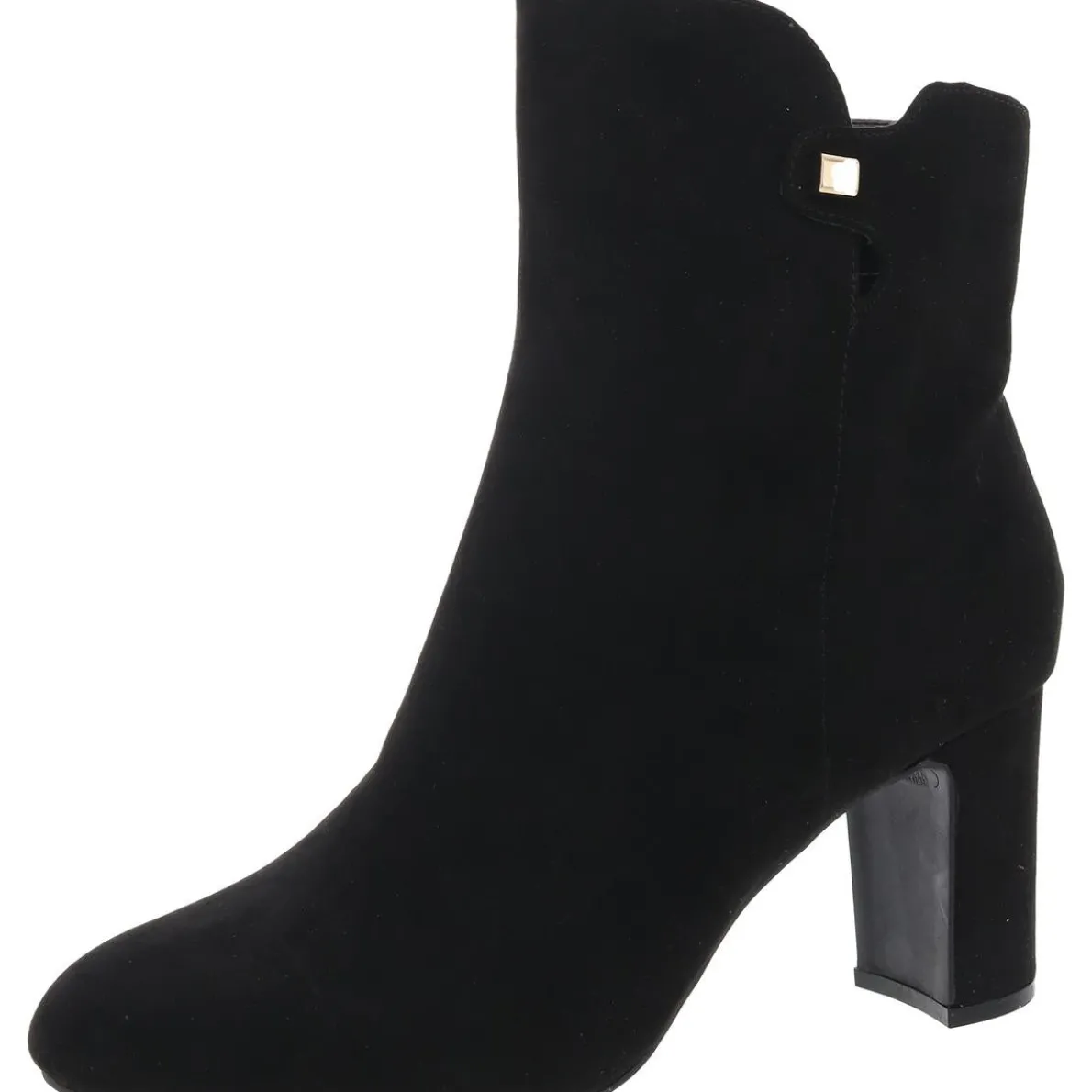 GeorgiaaF Zipper Microfiber Ankle Boots