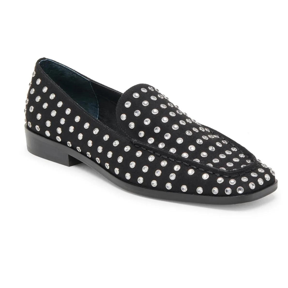 Beny Crystal Stud Embellished Loafers