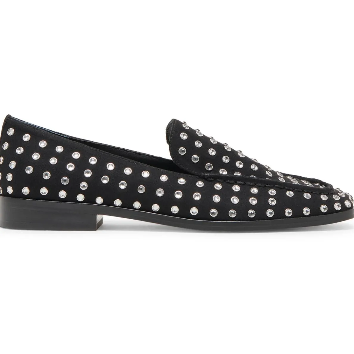 Beny Crystal Stud Embellished Loafers
