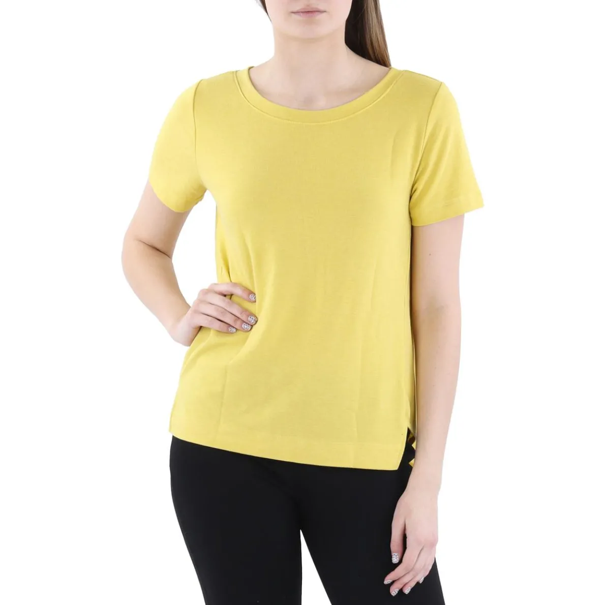 Solid Pullover Top