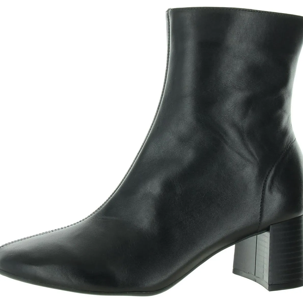 Zip Up Round Toe Ankle Boots