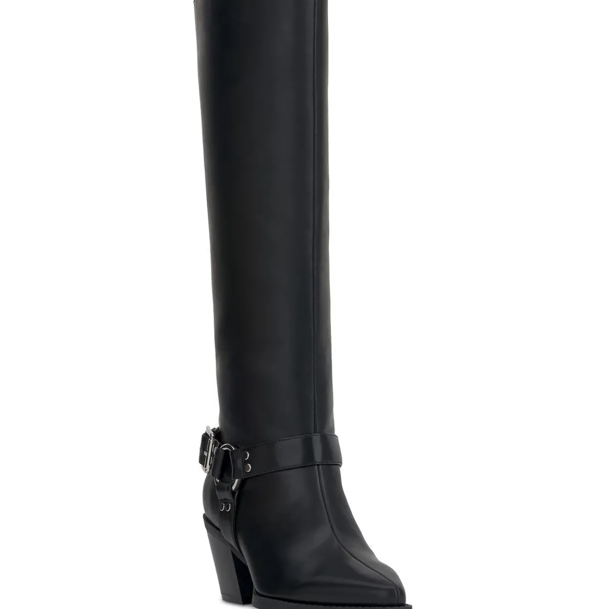 Zipper Knee-High Boots