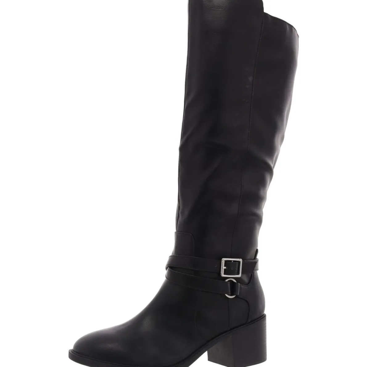 Zipper Mid-Calf Boots