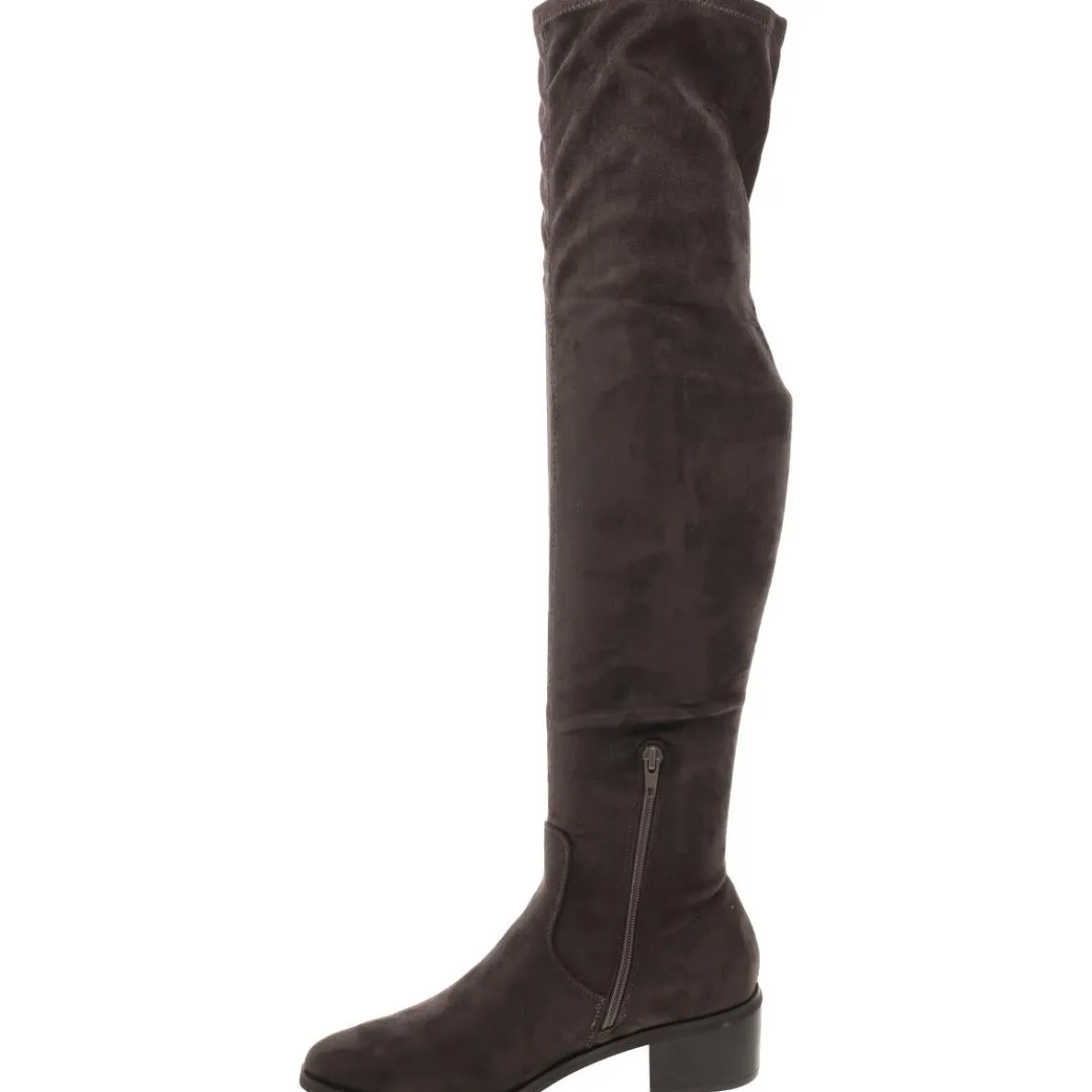 Zipper Over-The-Knee Boots