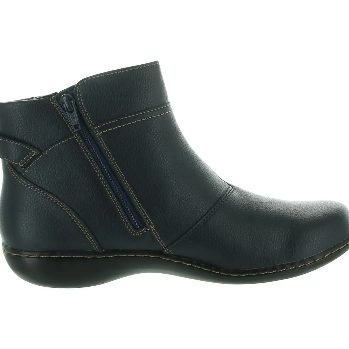 Zipper Ankle Boots