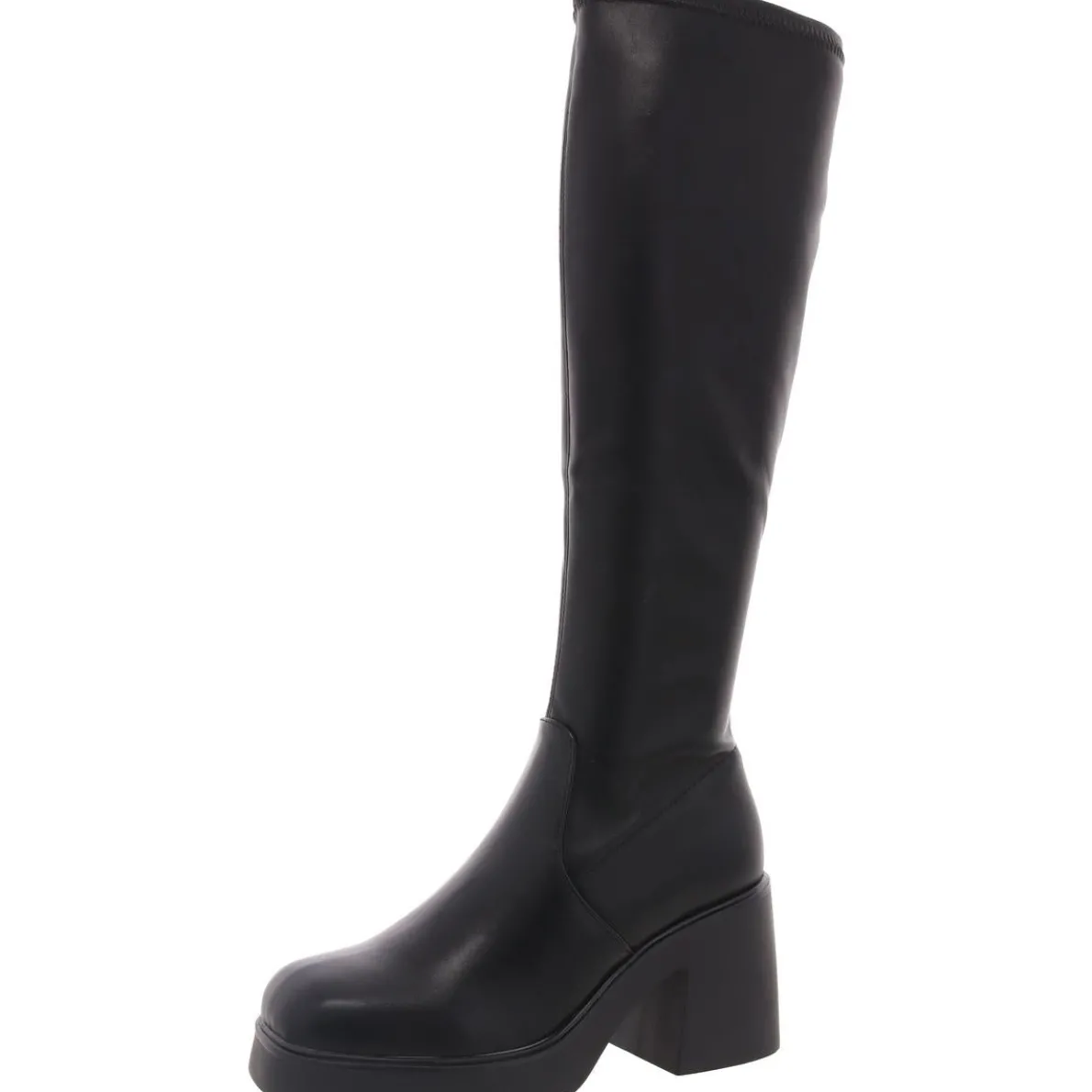 Zipper Knee-High Boots