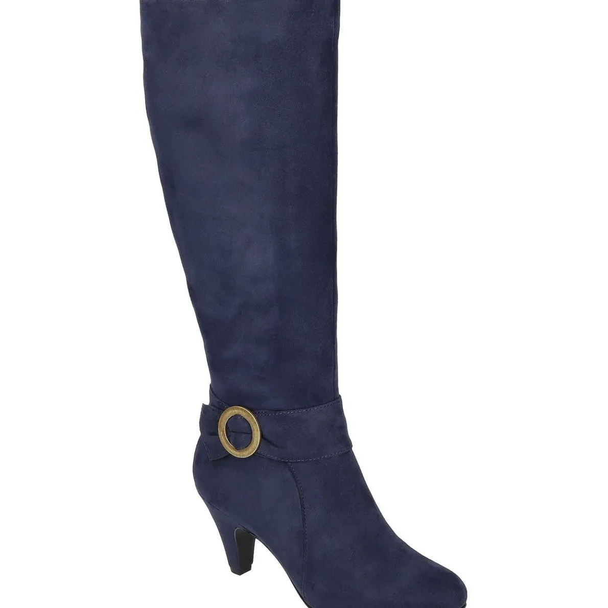 Zipper Mid-Calf Boots