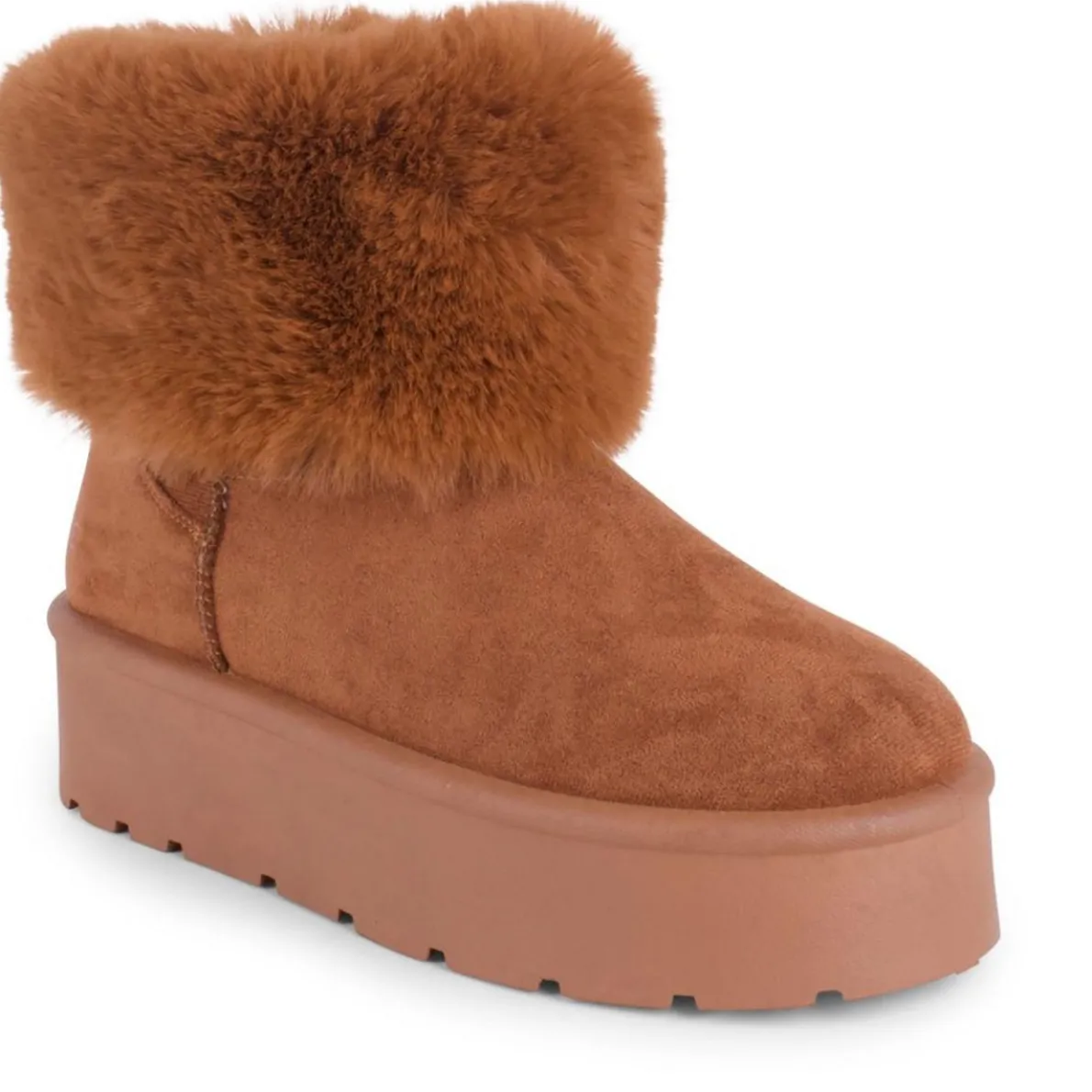 Donut Faux Fur Booties