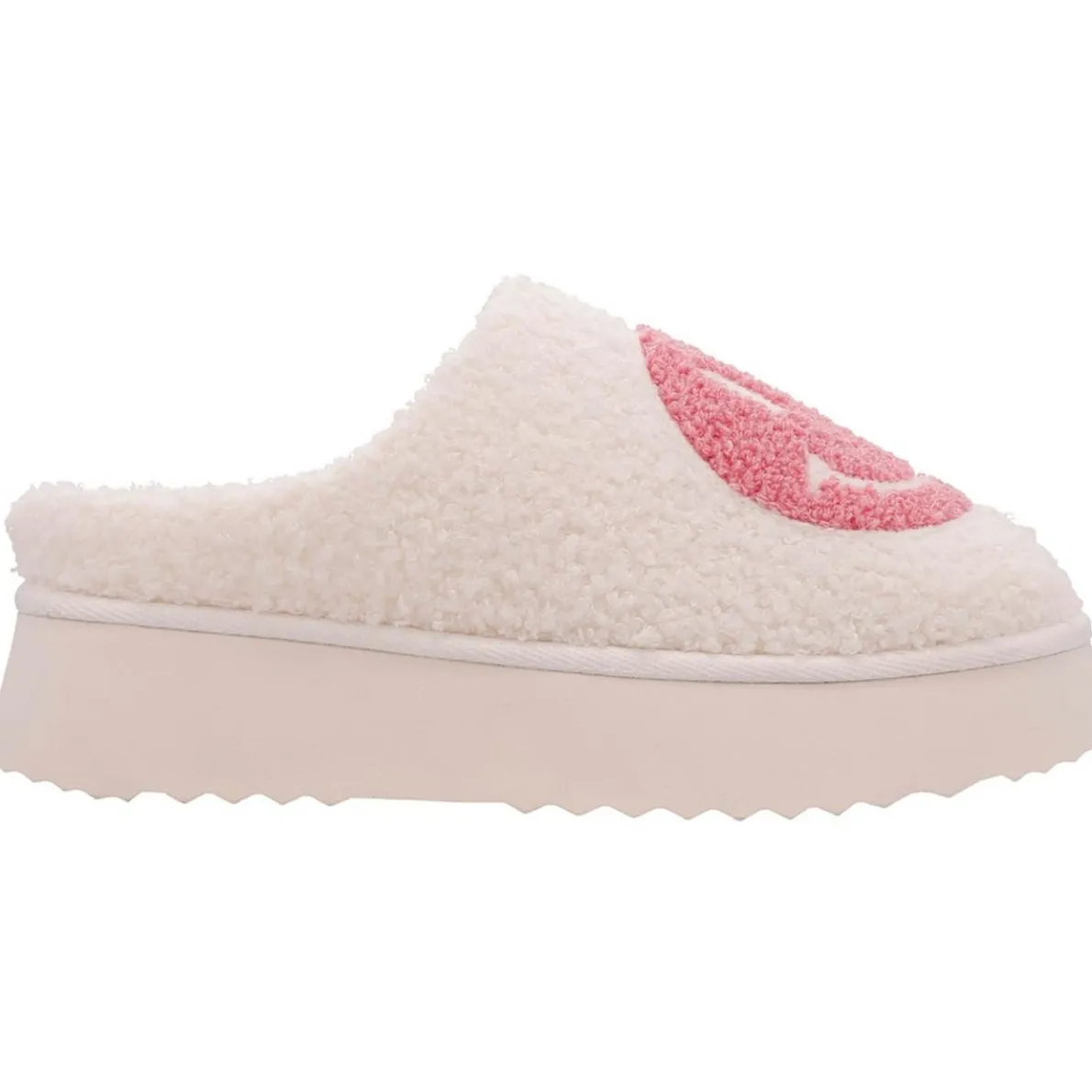 Icicle Faux Fur Flaform Slide Slippers